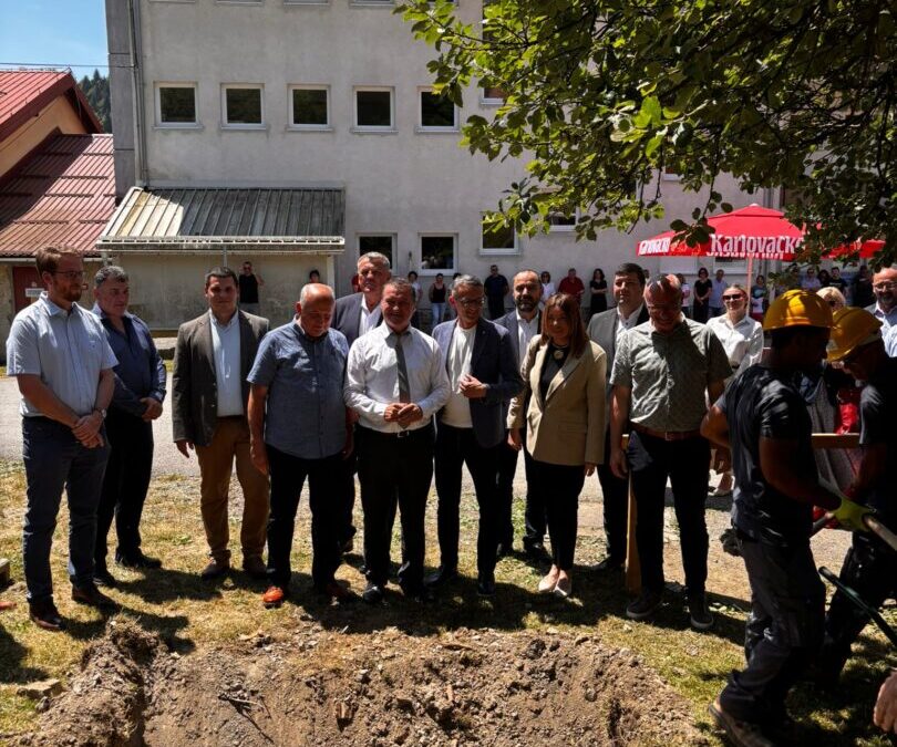 Polaganje kamena temeljca za novu školsku dvoranu