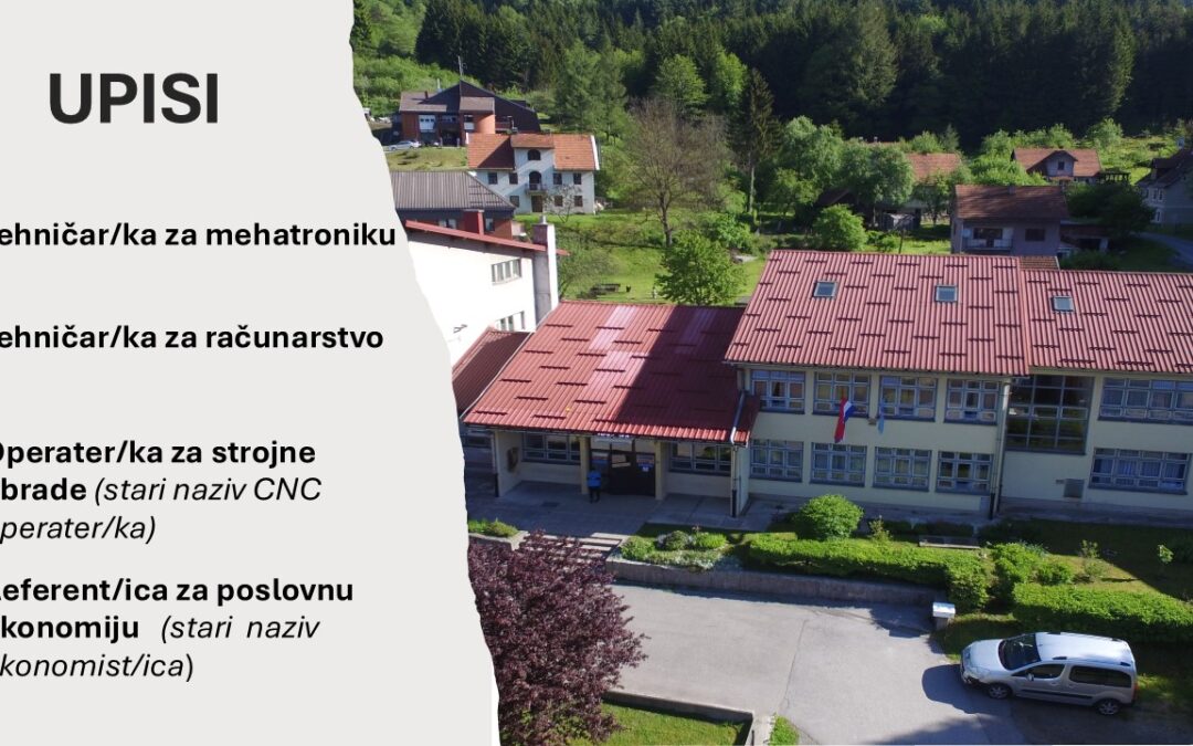 Natječaj za upis u 1. rezred u školskoj godini 2025./2026.