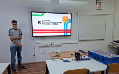 Prezentacija projekta Učenici u mreži znanja: SmartGrid i STEM